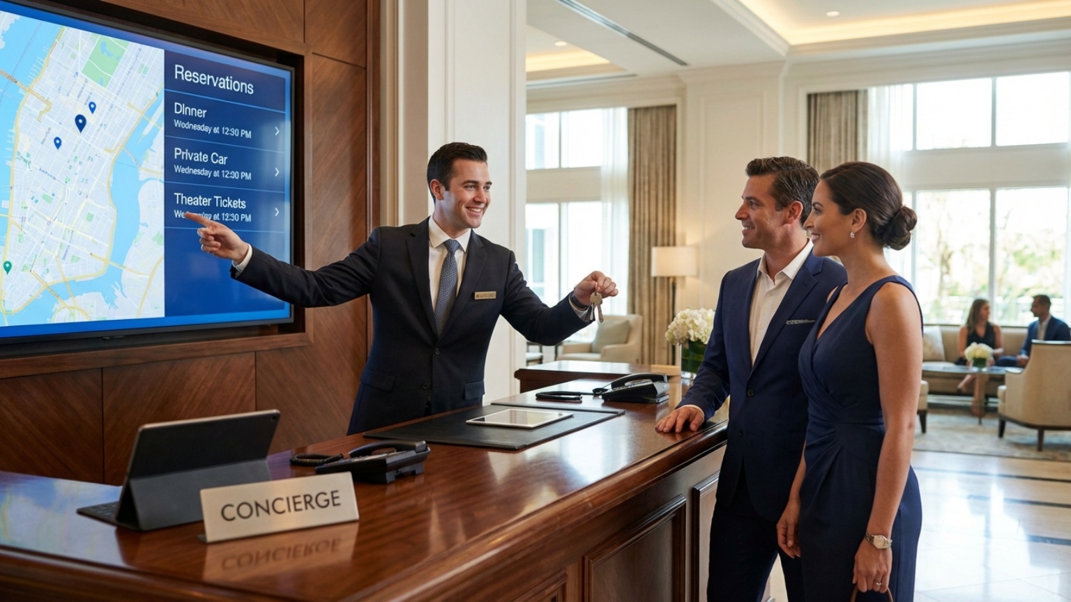 What are concierge services?