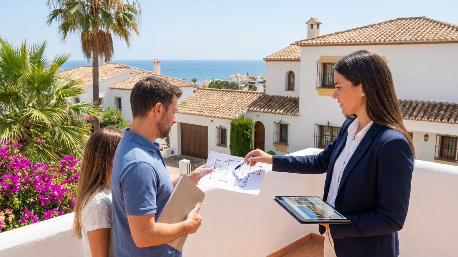 What is the role of a real estate agency in Spain?