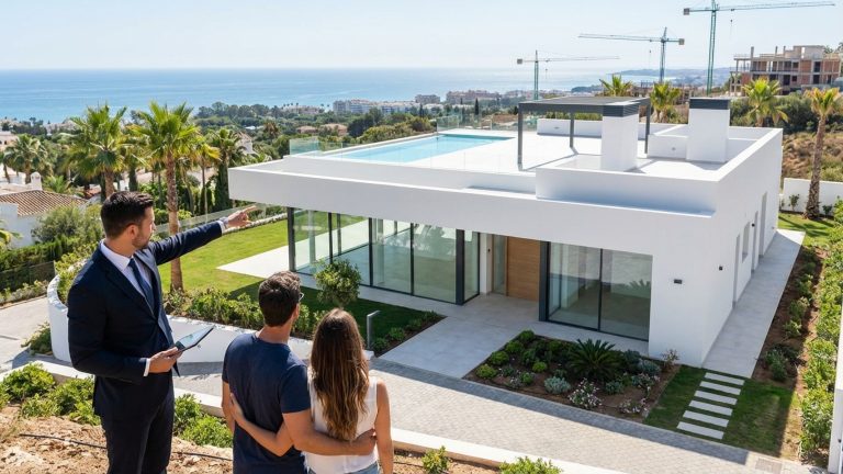 What defines new build properties in Marbella?