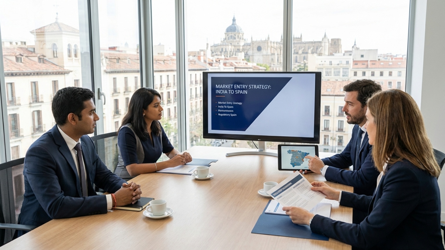 What is consulting for Indian businesses in Spain