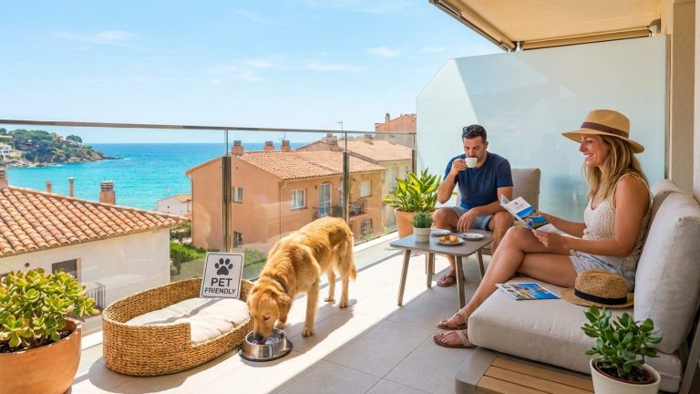 What makes an apartment pet friendly in Costa Brava?