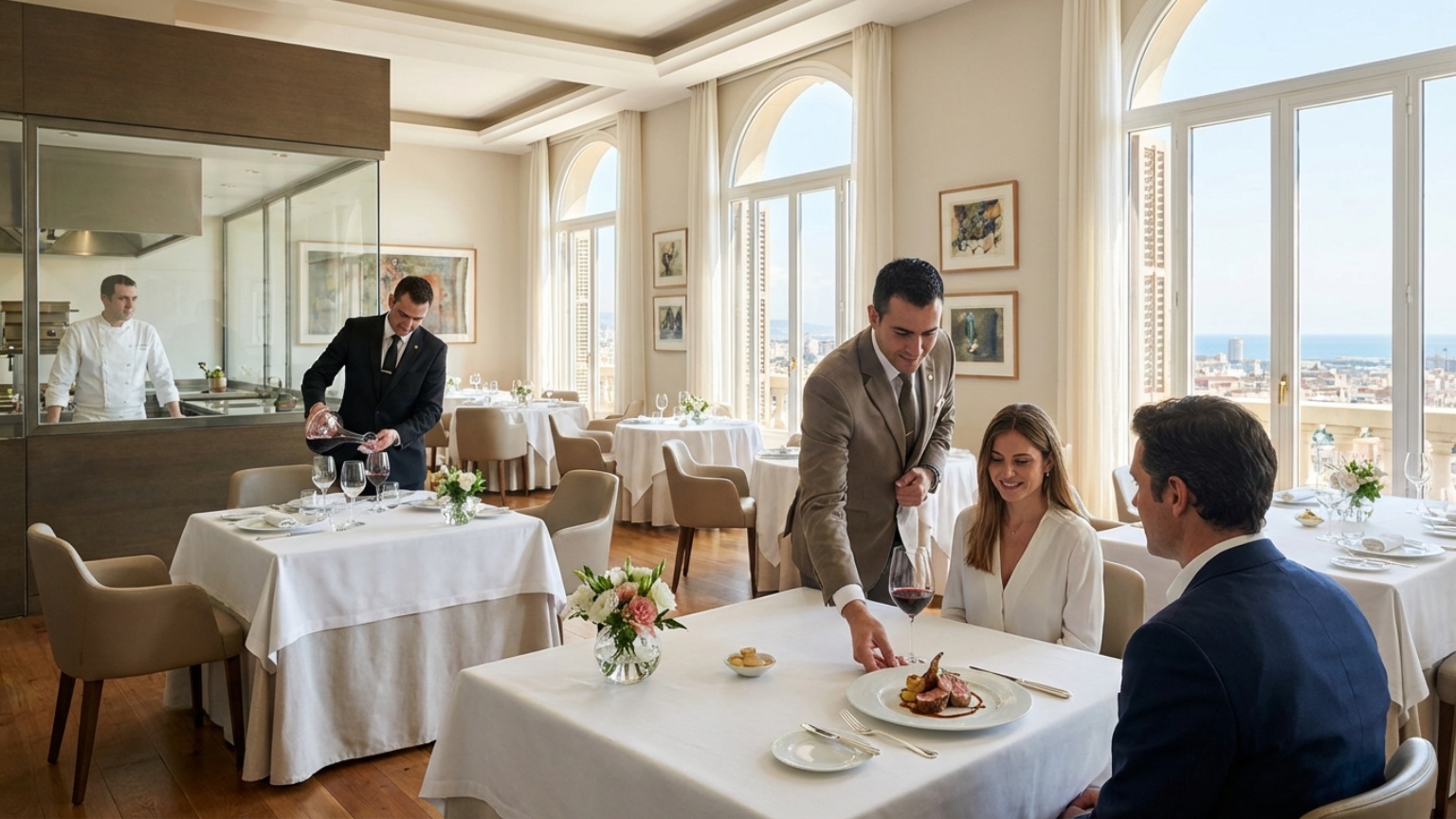 Qué define un restaurante de lujo en España?