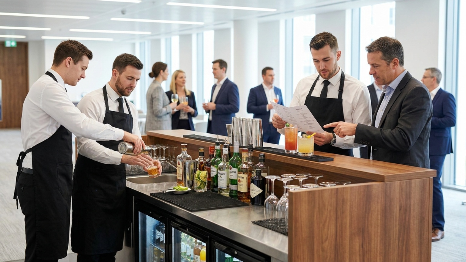 Cómo elegir servicio de bebidas para eventos?