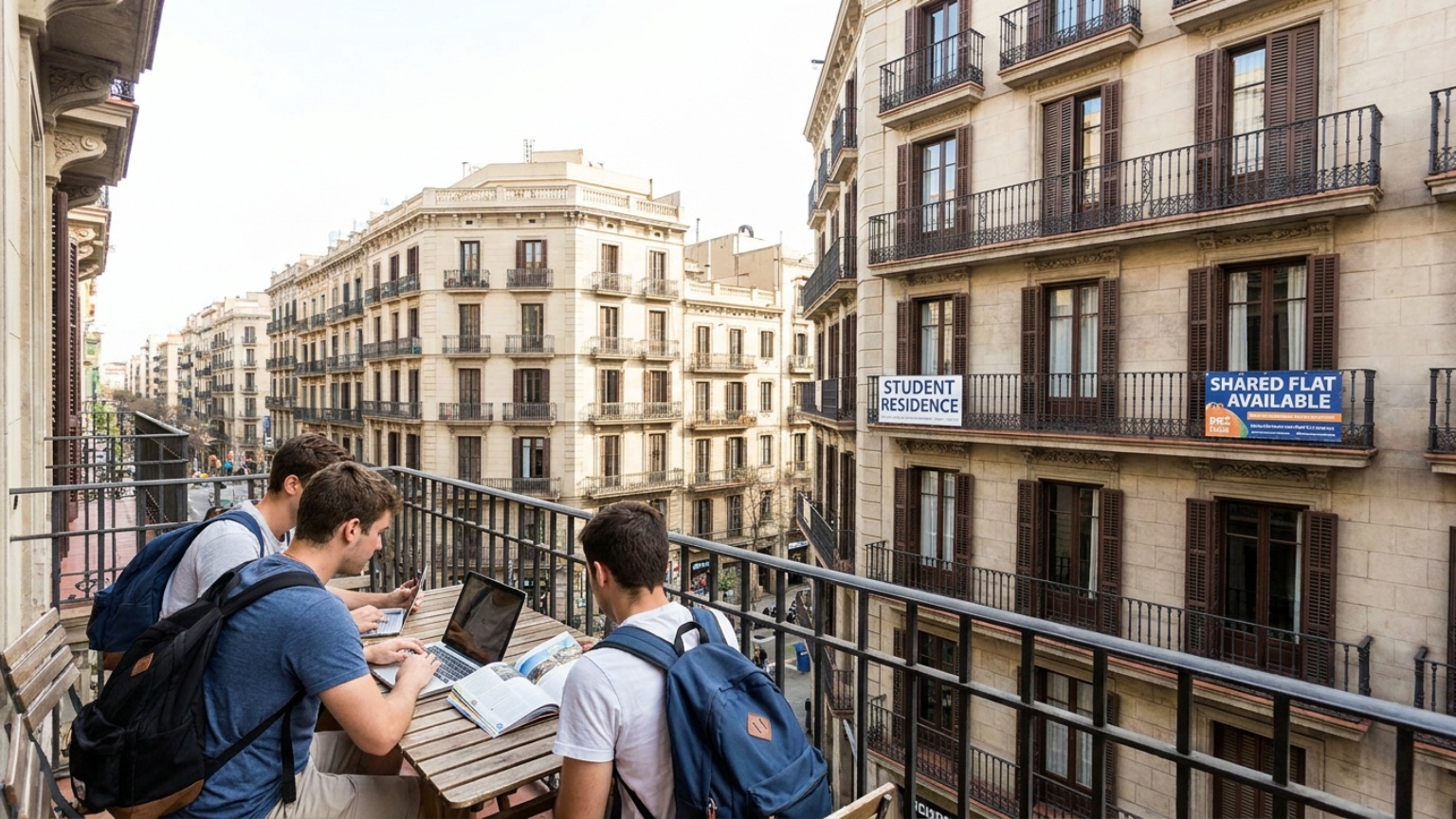 What to know about student accommodation in Barcelona?