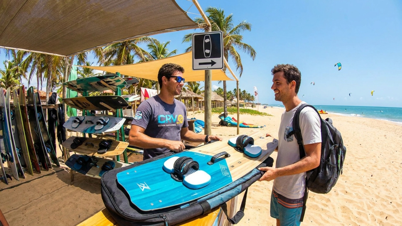 What is kitesurf board rental and when is it the best option?